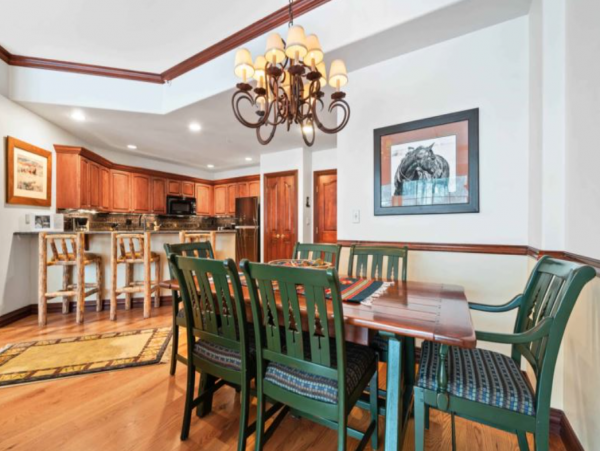 Ski in ski out first floor unit by Village